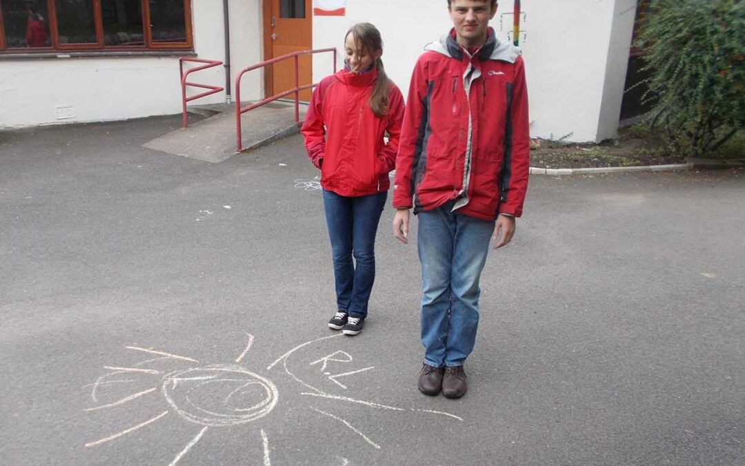 Marina Strauß im Jugendfreiwilligendienst bei der Camphill School Aberdeen